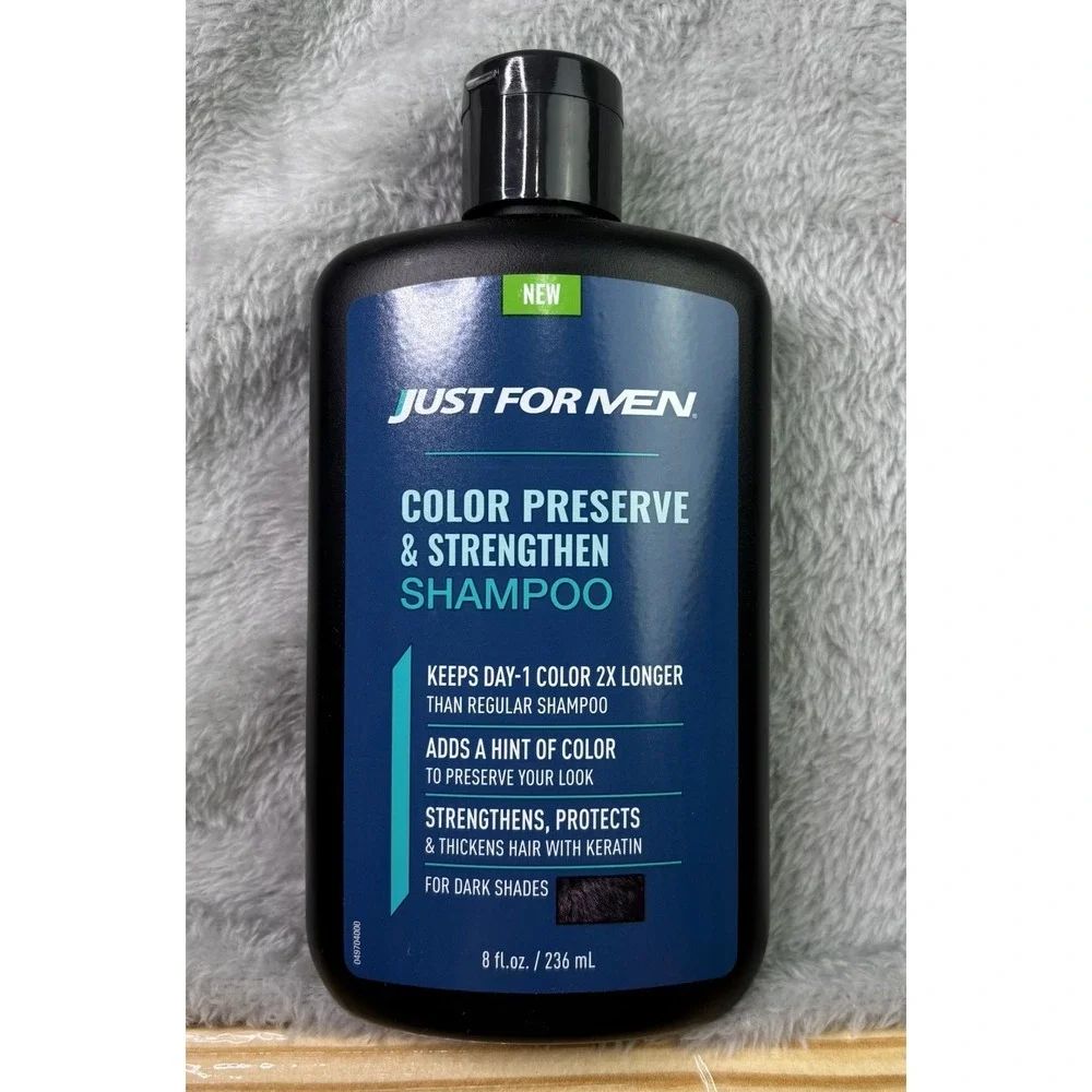 Just for Men Color Shampoo Dark Shades 3 Pack Medium Dark Brown To Jet Black
